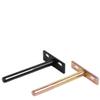 YLNING Shelf Brackets Wall Mount Shelf Storage Shelf Invisible Floating Shelf Metal Brackets Heavy Duty Concealed Hidden Support Furniture Hardware Shelf Bracket ( Color : Multicolor-3inch ) view 2