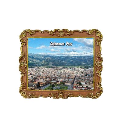 Cajamarca Peru Refrigerator Magnet Travel 3D Souvenir Fridge Decoration Magnetic Sticker Craft Collection