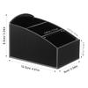 Housoutil Hotel Tea Bag Box Sugar Bag Holder Desktop Coffee Bar Organizer for Condiment Storage Hotel Supplies Coffee Station and Kitchen Use view 4