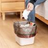 Drawstring garbage bag is strong thickened household kitchen portable automatic closing plastic bag large portable garbage bag view 4