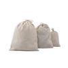 18x20 inches 100% Cotton Canvas Reusable Produce Bags, Double Drawstring Bags Multipurpose Drawstring Storage Pouch for Everyday Use - EcoGreen Textiles (Pack of 25) view 1