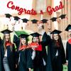 FHGG Glitter Red Congratulations Decorations Congrats Grad Banner Graduation Class of 2026 Graduation with Tassel Party Decor College High School Party Favors view 2