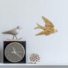 GANAZONO Swallow Ornament Wall Art Decor Set Resin Bird Wall Hanging Craft for Home view 2