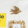 GANAZONO Swallow Ornament Wall Art Decor Set Resin Bird Wall Hanging Craft for Home view 4