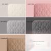 Velvet Bed Headboard Cover for Queen Twin Full King Size, Quilted Bed Headboard Slipcover Thicken Dustproof Headboard Padding Protector Cover (Pink,190cm(75")) view 2