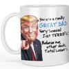 Patriots Cave Funny Novelty Coffee Mug Glass for Dad - Father's Day Gift Dad, Husband, Father, or Stepfather, or Grandpa- (112-15193-D, COFFEE MUG) - 11 oz Dishwasher Safe view 1
