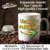 Patriots Cave Funny Novelty Coffee Mug Glass for Dad - Father's Day Gift Dad, Husband, Father, or Stepfather, or Grandpa- (112-15193-D, COFFEE MUG) - 11 oz Dishwasher Safe view 4