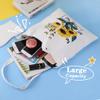 Oyachic Canvas Tote Bag with Inner Pocket & Zipper Aesthetic Sunflower Butterfly Tote Bag for Women Reusable Shopping Bag for Grocery Beach Travel Pouch view 2