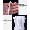JUSHZ Retractable Washing Line Rope Clotheslines Clothesline Clothes Line for Outdoors Clothes Lines for Outside Strong Thick Drying The Quilt Nylon Rope Steel Wire Core Thick 6mm (6mmX15m,White) view 3