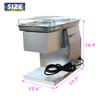 Banfluxion 110V QX Commercial Meat Shredding Machine Body without Blades Electric Meat Slicer 550W Electric Grinder Food Slicer for Pork, Beef and Mutton view 4