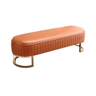 End of Bed Bench Home Simple Bedside Stool Bedroom Sofa Stool Bedside Stool PU Leather Cushion Shoe Changing Bench Indoor Bench for Living Room/Bedroom/End of Bed ( Color : C , Size : 120*45*42cm )