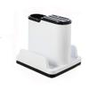 Kitchen Organizer Pot Lid Rack Plastic Spoon Holder Pot Lid Shelf Cooking Dish Rack Pan Cover Stand Kitchen Accessories view 1