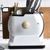 Kitchen Organizer Pot Lid Rack Plastic Spoon Holder Pot Lid Shelf Cooking Dish Rack Pan Cover Stand Kitchen Accessories view 4