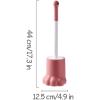 LBGMEIG Toilet Cute Standing Toilet Brush Deep Cleaning Toilet Bowl Cleaner Brush Storage and Organization Bathroom Accessories Cleaning, Green view 2