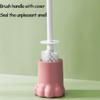 LBGMEIG Toilet Cute Standing Toilet Brush Deep Cleaning Toilet Bowl Cleaner Brush Storage and Organization Bathroom Accessories Cleaning, Green view 3