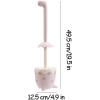 LBGMEIG Toilet Cute Standing Toilet Brush Deep Cleaning Toilet Bowl Cleaner Brush Bathroom Accessories Silicone Toilet Brush Cleaning view 2