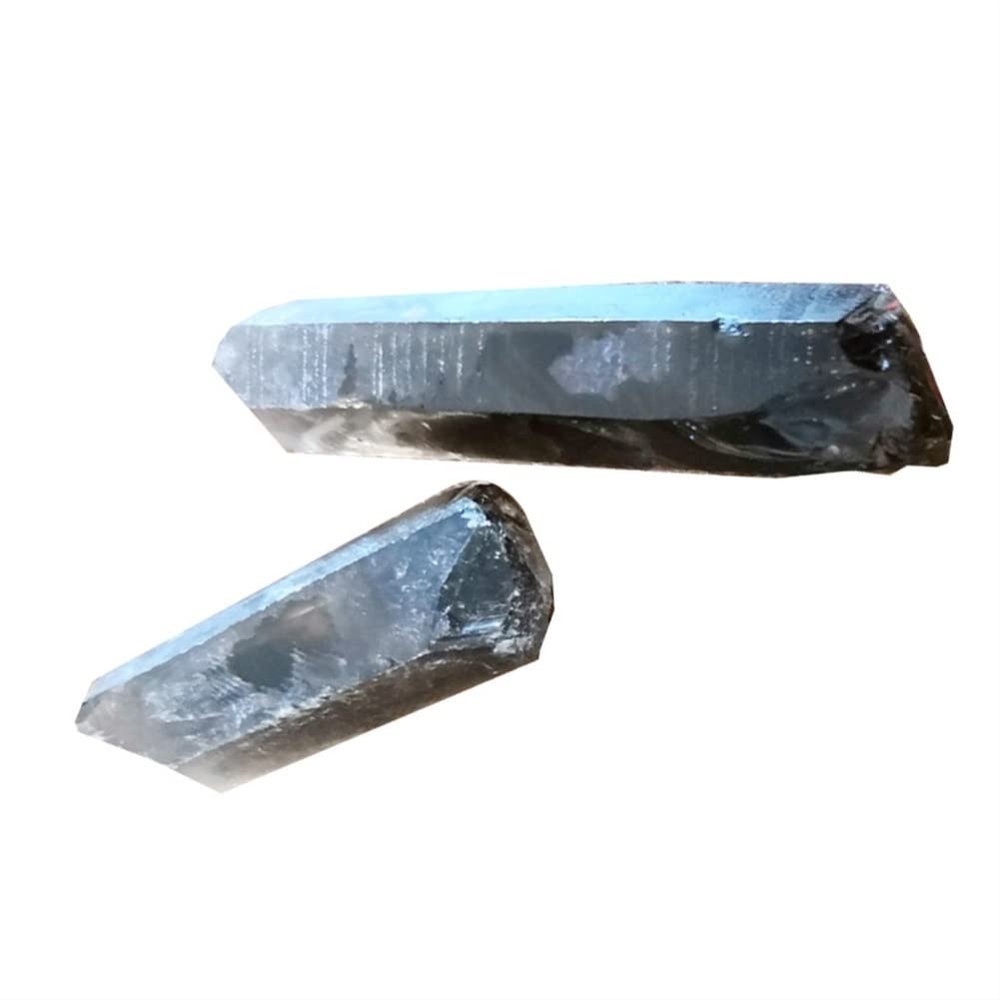 OQATNXUR Natural Crystal Rough Home 1PCS Natural Aromatherapy Flying Stone Tea Crystal six Prismatic Crystal Crafts invasive Stone Crystal Original Stone Crushed Stone (Size : 3-5cm)