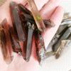 OQATNXUR Natural Crystal Rough Home 1PCS Natural Aromatherapy Flying Stone Tea Crystal six Prismatic Crystal Crafts invasive Stone Crystal Original Stone Crushed Stone (Size : 3-5cm) view 2