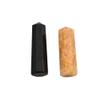 Black Tourmaline, Citrine Tower Wand Obelisk Jumbo Reiki Crystal Gemstone Table Dcor view 1