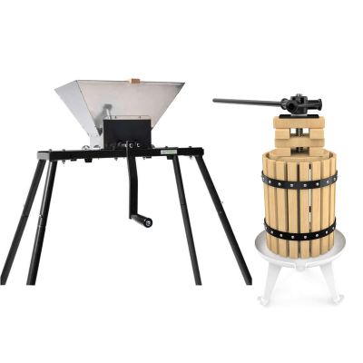4.75Gallon/18L fruit press with 7L fruit crusher