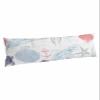 Coastal Navy Body Pillowcase, Soft Bed Throw Pillow Covers Luxury Decorative Sofa Couch Long Lumbar Pillow Sham Cushion Case with Envelope Closure, Coral Red Blue Nautical Anchor Seaweed 20"x54" view 1