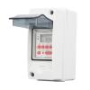 Xiuganpo Timer Switch, 7 Day 28 On Off Schedules Programmable LCD Display Digital Timer Switch with Waterproof Box, Programmable Outdoor Light Timer for Pool Pumps, Heaters, Filters view 1