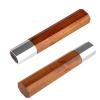 IEUDNS Japanese Kitchen Knife Handle Octagonal Handle Replacement Craft Supplies Wood Accessories Sashimi Knife Handle Professional, Style A, 13.5cmx2.4cm view 2