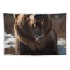 LZQPOEAS Tapestry Wall Hanging for Living Room 60 X 51 in Roaring Bear Tapestry for Bedroom Home Decor Tapestries Wall Art Hanging Personalized Wall Blanket Wall Hanging Decor for Party Supplies view 1