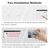 YKUDBN Key Holder,Husky Dogs Print Wall Mounted Key and Mail Holder,Home Decoration Suitable for Kitchen and Office view 3