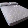 Ice Silk Mat Three-Piece Set of Washable Bed Linen Household Air Conditioner Soft Mat (Color : Gray, Size : 2M) view 1