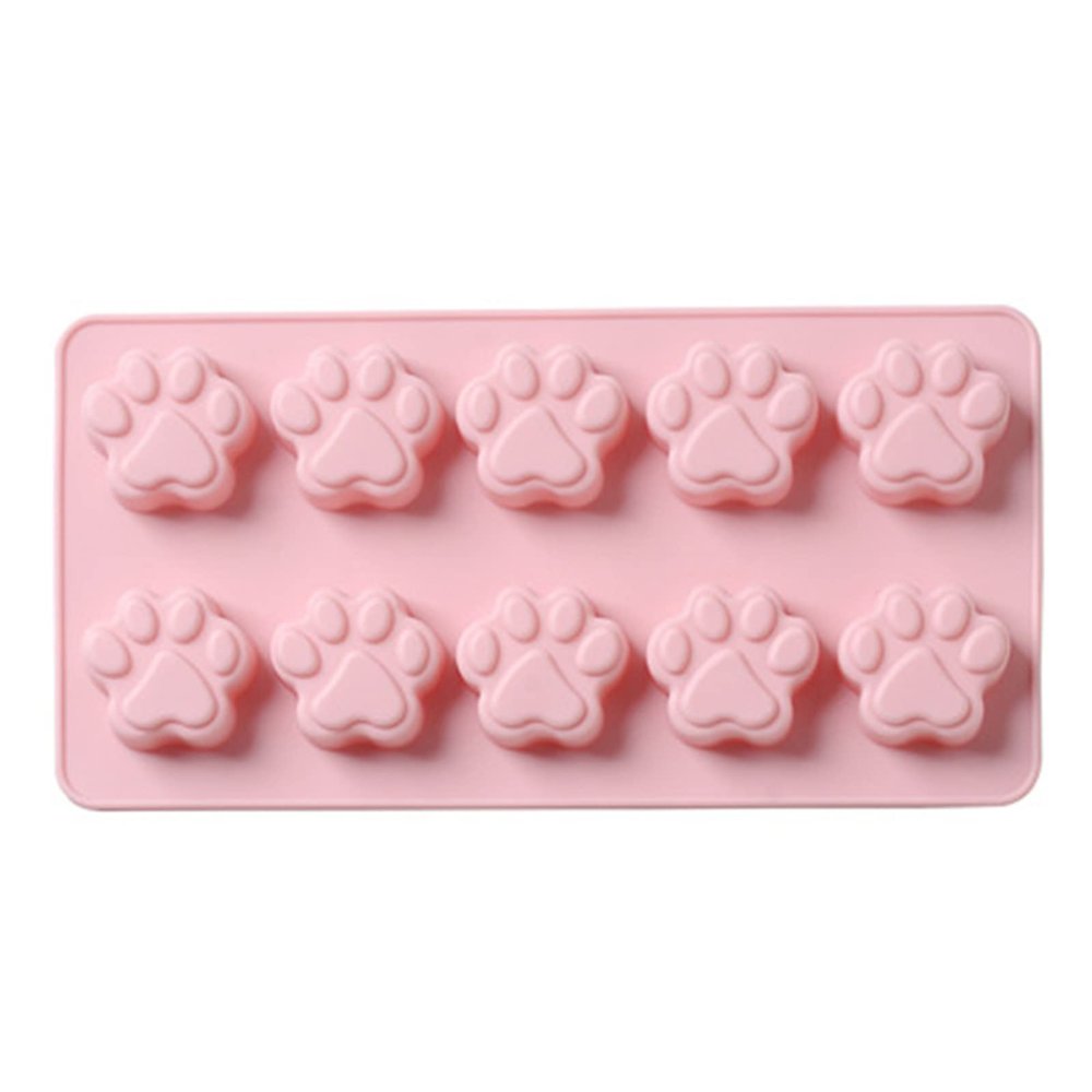 10 Cells Lovely For Chocolate Mold 3D Fondant For Birthday Party Cake Supplies Professional Baking Too Chocolate Candy Molds Silicone Christmas Lollipop Molds