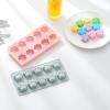 10 Cells Lovely For Chocolate Mold 3D Fondant For Birthday Party Cake Supplies Professional Baking Too Chocolate Candy Molds Silicone Christmas Lollipop Molds view 4