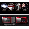 DINGYXIN 8 Bottle Wine Cooler/Cabinet Beverage Refigerator Mini Fridge Small Wine Cellar Soda Beer Counter Top Bar Quiet Operation Compressor Digital Freestanding Clear view 2