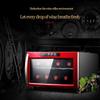 DINGYXIN 8 Bottle Wine Cooler/Cabinet Beverage Refigerator Mini Fridge Small Wine Cellar Soda Beer Counter Top Bar Quiet Operation Compressor Digital Freestanding Clear view 3