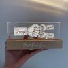 Dad's Team Fist Bump Personalized Acrylic LED Night Light, Custom Dad Night Light, Father's Day Christmas Birthday Gifts for Daddy, Papa, Grandpa, Husband, Fist Bump Night Light, Fathers Day Decor /1 view 3