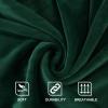UNBBRRL 1 2 3 Seater Chesterfield Sofa Cover Set Velvet Sofa Seat Cushion Covers Washable Stretch Couch Cover Pet Friendly Separate Sofas Slipcover (Dark Green,Love+1 Pc 2 Seat) view 4