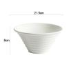 Dinner Plates Set Simple Round Ceramic Dinner Plates Steak Sushi Plate Home Kitchen Creative Solid Color Tableware Serving Tray Snack Dessert Tray Cold Dish Plate Kitchen Salad Bowl ( Color : 8.5 inch view 2