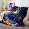 CDIWIDH Girls Throw Blanket - Princess Blankets for Girls Colorful Princess Bedroom Decor Kids Blanket for Travel Couch Movie Bedding, Throw Size 50" x 60" (130 x 150 cm) view 2