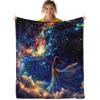 CDIWIDH Girls Throw Blanket - Princess Blankets for Girls Colorful Princess Bedroom Decor Kids Blanket for Travel Couch Movie Bedding, Throw Size 50" x 60" (130 x 150 cm) view 3