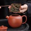 Ceramic Teapot Purple Clay Teapot, Household Vermilion Gun Spout Teapot, Purple Clay Teapot, 190ml Tea Pot Ceramic view 3