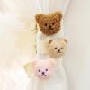 BDHRKTE 2pcs Curtain Buckles, Children's Room Decoration Curtain Ties,Little Bear Head Curtain Strap, Cute Bear Curtain Ties Decorative Rope for Bedroom Window/Car Windows (Pink), HYY000347A view 4