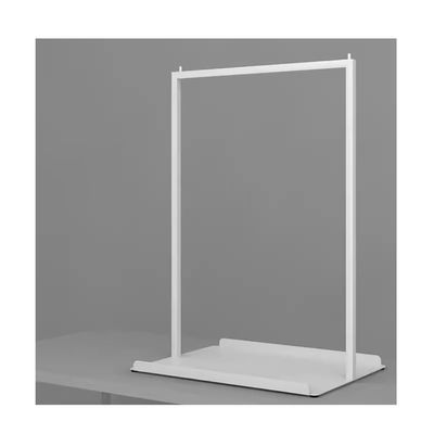 GRRICEPL Countertop Lingerie Display, Underwear Display Rack, Small Metal Underwear Organizer for Men and Women, for Lingerie Shop Retail Stores (Color : White, Size : 40x30x60cm)
