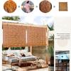RDHDXAMT 30" W X 36" H Cordless Roll Up Blinds 45" W X 58" H 50" W X 64" H 55" W X 70" H 60" W X 84" H Bamboo Roman Shades for Garden Easy to Install 140 Sizes(60" W X 36" H) view 2