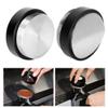 58mm Coffee Tamper,Coffee Press Hammer Coffee Powder Hammer Household Kitchen Reusable Stainless Steel Coffee Tamper Powder Press Hammer Black view 3