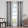2 Pack Curtain Rods 72 to 144 Inch, Adjustable Window Treatment Rods, 1-Inch Telescoping Drapery Rods with Cap Finials, Brushed Nickel view 3