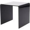 Plymor Black Acrylic Square Display Riser, 5" H x 5" W x 5" D (1/8" Thick) (3 Pack) view 1
