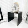 Plymor Black Acrylic Square Display Riser, 5" H x 5" W x 5" D (1/8" Thick) (3 Pack) view 2