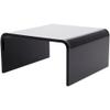 Plymor Black Acrylic Short Square Display Riser, 2.5" H x 5" W x 5" D (3/16" Thick) (6 Pack) view 1