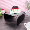 Plymor Black Acrylic Short Square Display Riser, 3" H x 6" W x 6" D (3/16" Thick) (3 Pack) view 3