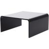 Plymor Black Acrylic Short Square Display Riser, 2" H x 4" W x 4" D (1/8" Thick) (2 Pack) view 1